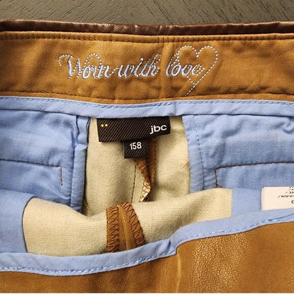 jbc Faux Leather Shorts Size XS - Picture 5 of 5